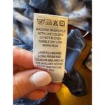 Velvet By Graham & Spencer Shirt Women Small Blue Vintage Slub Tie Dye Top Retro Photo 6