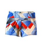 Sweaty Betty  Power Short Womens Colorful Blue Red Medium Athletic Photo 1