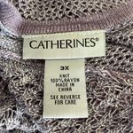 Catherines open front cardigan in a size 3X work office career layer Photo 1