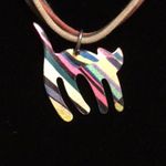 A Cute Vintage matchbox Silver 925 Cat necklace Photo 2