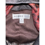 Robbie Bee Women's  Plaid Long Sleeve Dress XL Brown Orange Photo 7