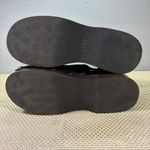 Ganni Black Suede Studded Wood Platform Clogs Mules Women's 41 (US 11) Photo 10