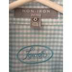 Foxcroft  fitted 100% cotton ‎ size 10 No wrinkle. 3/4 sleeve turquoise. Photo 2