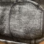 Joie  Etesse Wool Felted Moto Jacket Coatigan Gray Plaid Asymetrical Small Photo 6