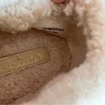 Vince  Women's Blair Shearling Lined Slip On Suede Sneaker Photo 3