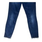 Kut From The Kloth DONA Ankle Skinny Blue Jeans Size 6 Distressed Cotton Stretch Photo 5