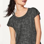 Lululemon • Miles Ahead Short Sleeve (Camo) green Deep Camo camouflage tee shirt Photo 1