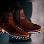 Portland Leather Co. Patina Chelsea ankle boots 8.5 Brown Photo 1