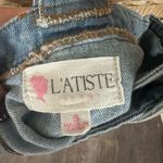 L'ATISTE Denim Bohemian Top Photo 2