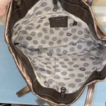 Coach  Metallic Leather Embossed Tote Photo 5