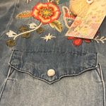 Johnny Was Cara Frayed Westward Denim Shirt NWT RARE Photo 13