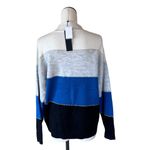 H by Halston NWT H HALSTON MOCK NECK LONG SLEEVE PULLOVER SWEATER IN MYKONOS BLUE Photo 11