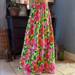 Flying Tomato Weekend in Napa Poplin Multicolored Floral Print A-Line Skirt Photo 3