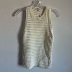 Madewell  Crochet-Knit Crewneck Sweater Tank‎ Size: S, NWT Photo 2
