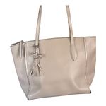 Kate Spade New York Leather “Kali” pinkish beige ,gold trim Shoulder Handbag. Photo 1