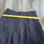 English Factory  Pleated High Rise‎ Black Tennis Skirt Skort Size XS Preppy Photo 5