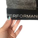 Calvin Klein Gray & Black Mock Neck Crisscross Back Sports Bra Women Sz M Photo 6