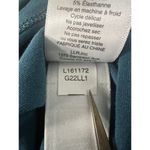 LuLaRoe  Size 3XL Top V-Neck Teal ISH T-Shirt Tee Short Sleeve Loungewear Stretch Photo 9