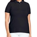 Lands' End Plus Size Mesh Cotton Short Sleeve Polo Shirt Photo 0