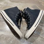 Converse All Star Insulated Gray Leather Sneakers Boots Women’s 6 Photo 2