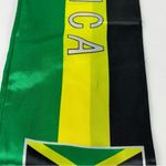 Jamaica Flag Green Yellow Black Scarf Photo 3