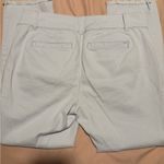 Loft Light Blue Frayed Hem Pants Photo 3