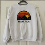 Unique Vintage Vintage Nature Backs Clothing Co Sweatshirt size medium Photo 0