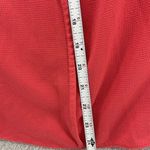 C&E  Women's Blouse Solid Coral Size small Sleeveless V Neck Tank Photo 4