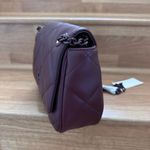 Tory Burch Willa Soft Quilt Small Leather Shoulder Bag Claret 139283 Photo 1