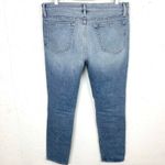 frame denim Womens Le Boy Distressed Jeans Shredded Holes Mclane Blue Size 31 Photo 1
