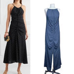 Alice McCALL Oscar Maxi Dress Sleeveless Ruched Polka Dot Black White Size US 10 Photo 1