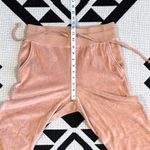 Aerie REAL Obsessed Velour High Waisted Kick-It Flare Pant in Toasty Medium Photo 3