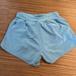Nike Women's Light Blue Running Shorts Photo 4