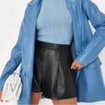 Miss guided, pleather black shorts Photo 0