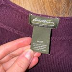 Eddie Bauer Purple/Maroon Long Sleeve Sweater Photo 4