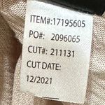 Torrid Babydoll Crinkle Gauze Crochet Inset Lace-Up Top Mushroom Size 3X Photo 6