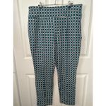 Maeve Tailored Leggings Colorful Cropped Teal Print Size XLT Tall Photo 1