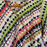 Ruby Rd  3/4 Cotton Shirt with beads around collar Photo 1