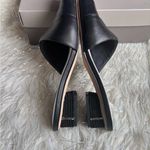 Franco Sarto Black Women's Shoes Leather Almond Toe Mules Size 7. Used once Photo 8