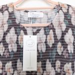 Mad About Style Jilly Box Womens‎ Dress Size L Brown Floral Tiered Boho Cottage Size L Photo 3