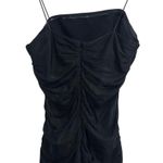 Amanda Uprichard X Revolve Myles Strapless Mesh Panel Maxi Dress Black Photo 7