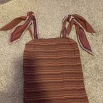 Storia Vici/ All About that Bass Smocked Tie Dress Photo 1