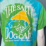 tie dye salty dog short sleeve tee shirt medium Blue Photo 3
