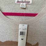 Love by Design  Owl Lightweight Crewneck Pullover Acrylic Sweater Sz M NWT Photo 2