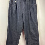 Brunello Cucinelli Women’s Size 8 Dark Wash Wide Leg Jeans Photo 0