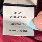 Mello Day Bold Striped Open Front Blouse- Size Small Photo 3