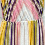 Bar III Multi Color Strips Maxi Dress Size S Photo 3