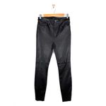 Equipment NEW  Sylvanna Leather Pants Black Sz 27 Photo 2