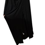 Reformation Black Nostra One Shoulder Slit Maxi Dress Size Large Photo 5