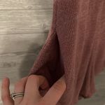 Kori  Womens‎ medium sweater knit button romper mauve color Photo 2